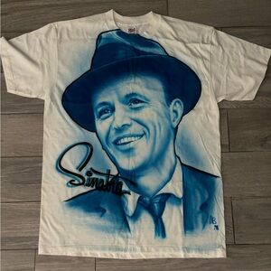 Frank Sinatra Airbrushed T-Shirt XL Unisex